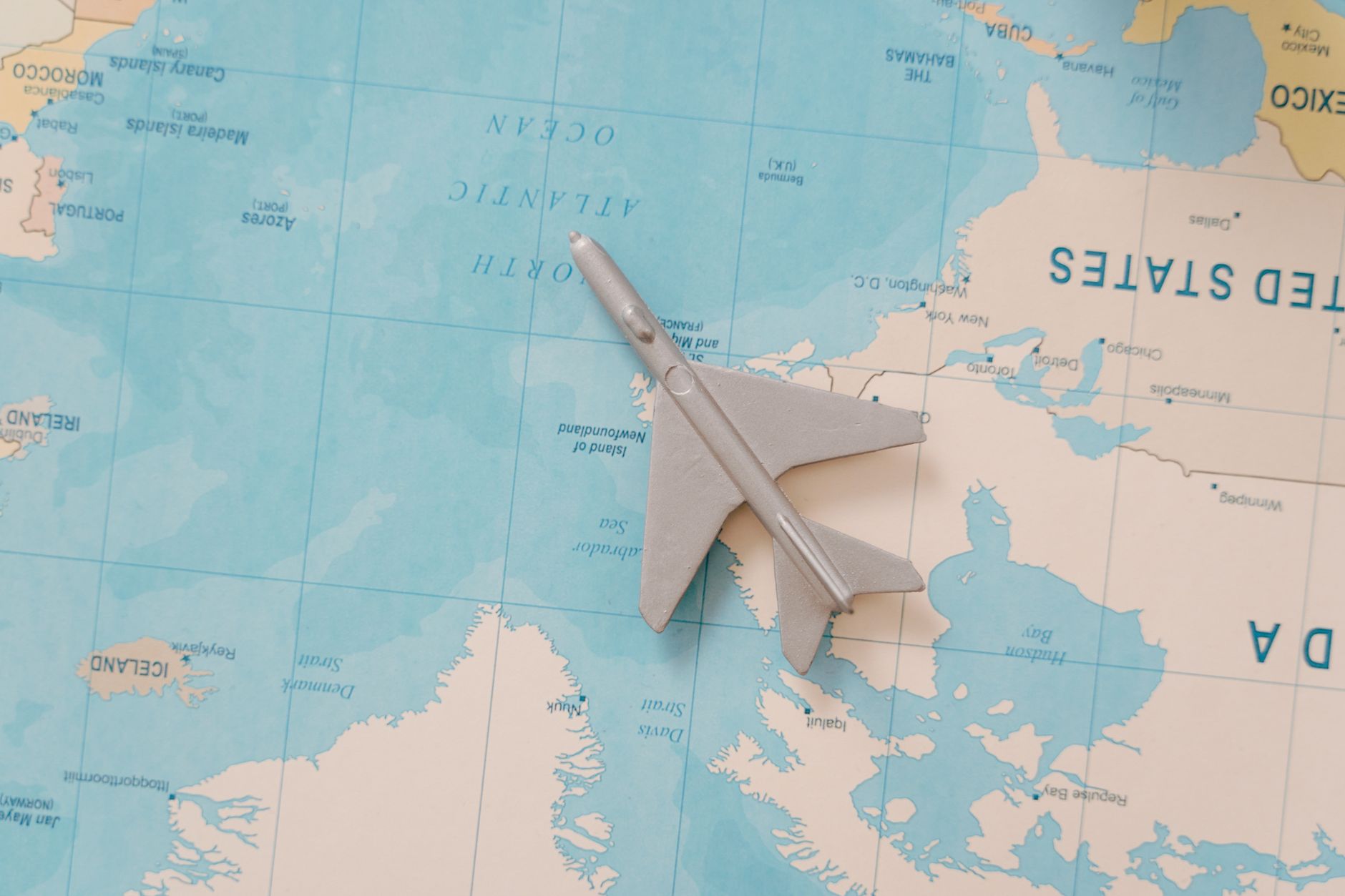 international flight route